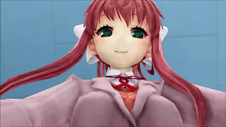 [MMD] Monika's Yandere Kiss