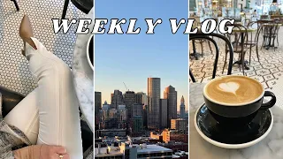 WEEKLY VLOG: typical work week, unboxings, haul, etc!