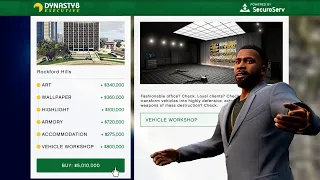 GTA 5 - Buying The NEW $5,000,000 AGENCY Business Property! (The Contract DLC)