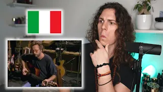 Mister World Italy Reacts to - Eric Clapton "Tears In Heaven"