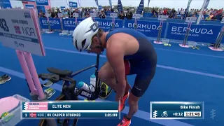 2018 MS Amlin World Triathlon Bermuda - Men Voiced Highlights