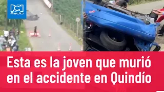 Accidente de tránsito en Quindío: se conoce quién fue la víctima