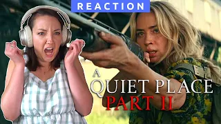 *A QUIET PLACE PART 2* has me STRESSED | First Time Watching Movie Reaction