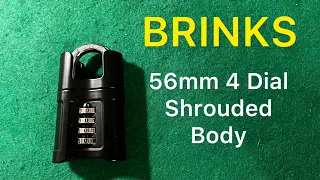 #358 BRINKS Shrouded Combo Lock