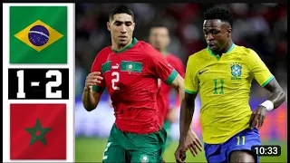Brazil Vs Morocco 2 1 All Goals & Extended Highlights 2023 HD