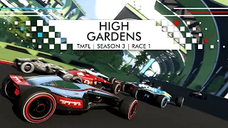 Trackmania Formula League Season 3 Race #1 - High Gardens by Nano