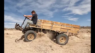 4x4 Covered Wagon Made From a Willys Jeep FC-150 Part 3: Cooling System Fail!