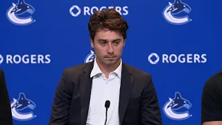 Quinn Hughes Captaincy Announcement