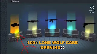 100+ LONE WOLF CASE OPENING!! 2 NEW GLOVES!! Critical Ops