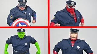 Policeman Became Superheroes