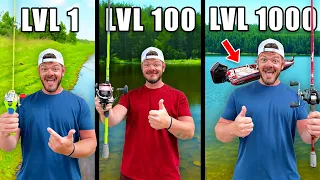 Level 1 to 1000 Fishing Gear Challenge!