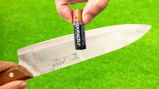 Easy way to Sharpen Knives as Sharp as a Razor in Just 3 Minutes