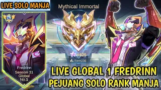 Live Global 1 Fredrinn Solo Manja Mythic 625+ !!! Ke 141