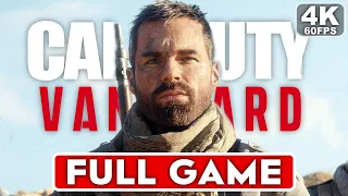 CALL OF DUTY VANGUARD Gameplay Walkthrough Part 1 Campaign FULL GAME [4K 60FPS] - No Commentary