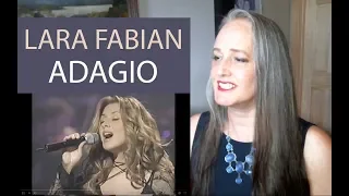 Voice Teacher Reaction to Lara Fabian Adagio --