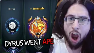 LEAGUE WITH THE BOYS! Dyrus went APE MODE