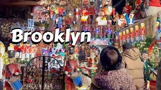 New York Christmas Lights Tour Dyker Heights NYC In December 2022