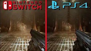 Switch vs PlayStation 4 Doom Eternal Graphics Comparison