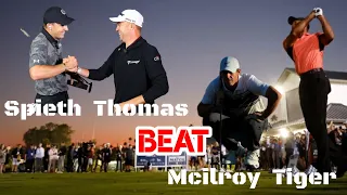 Thomas and Spieth beat Tiger and Mcilroy in The Match