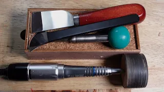 easiest and fastest way to sharpen leather, jewelry and woodworking tools.