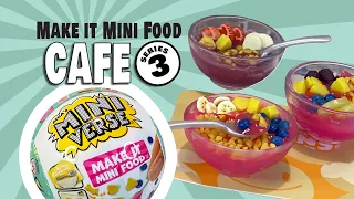🤩 Make it Mini Cafe Series 3: The “EST” Capsules! + a Hack to Extend the Play of MiniVerse Minis!