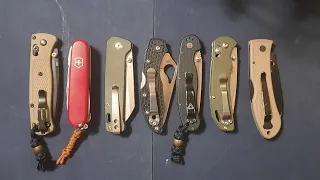 edc knives under 3 inches!  (also kinda a budget knives showing)