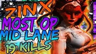 Paragon ZINX GAMEPLAY 19x KILLING SPREE 1000 DMG IN SECONDS