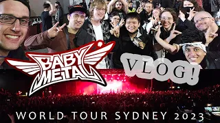 BABYMETAL WORLD TOUR, SYDNEY 2023! (VLOG) - 9/6/2023
