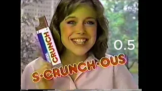 Nestle crunch ad at different speeds