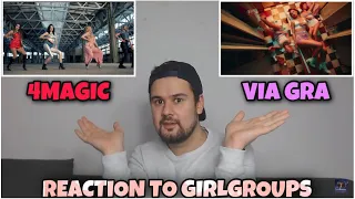 Reaction to Girlgroups: 4Magic - Dai Mi (Bulgaria) vs. ВИА ГРА – Рикошет (Russia)