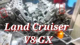 Land Cruiser 2012 v8 gx engine timing chain How to time Toyota 3ur-fe Tundra Sequoia v8 timingchains