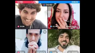 Khalil and Sherin durani And Abood   tik tok live video 2202336👈