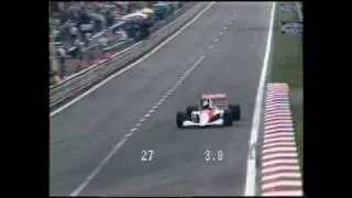 Ayrton Senna Poles Belgium 1990