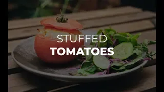 Stuffed Tomatoes with Breast Chicken and Cheese | Recipe by Teka