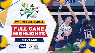 NU vs. Adamson highlights | UAAP Season 84 Women’s Volleyball