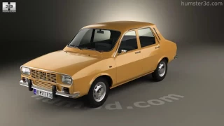 Renault 12 1969 3D model by Hum3D.com