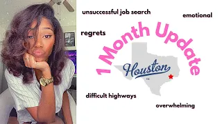 MOVING TO HOUSTON TEXAS | 1 MONTH LIVING IN HOUSTON