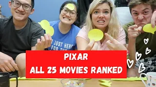 Pixar: All 25 Movies Ranked