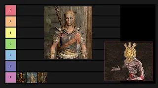 Dagoth Ur's Skyrim Waifu Tier List