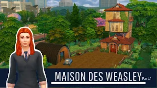 MAISON DES WEASLEY (part.1) / speedbuild sims 4