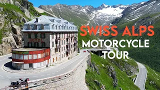 The Swiss Alps - Motorcycle Touring on the Furka And Grimsel Pass!!!