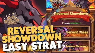 Reversal Showdown EASY STRAT in Legend of Mushroom - Save Chess Stones