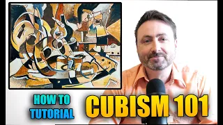 CUBISM 101 - HOW TO   #cubism #art #painting #artlesson #abstractart