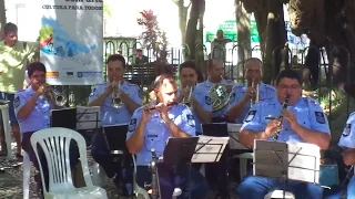 Canção do Expedicionário, Banda da BAFL, na Praça da Figueira