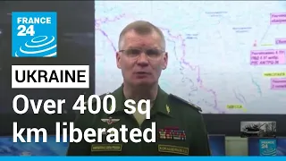 Ukraine says liberated over 400 sq km of key Kherson region in under a week • FRANCE 24 English