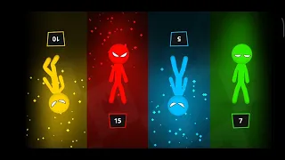 Stickman Funny Mini games - Stickman Party 1 2 3 4 Player gameplay Android iOS 2024