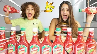 NÃO ESCOLHA O KETCHUP ERRADO! SLIME CHALLENGE