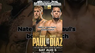 BAD BLOOD between Dana white and Nate Diaz #danawhite #natediaz #jakepaul #ufc #boxing #shorts
