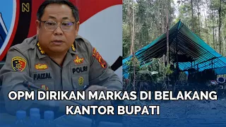 BERANI Tembaki Pos Brimob, Markas OPM di Belakang Kantor Bupati Diserbu TNI Polri