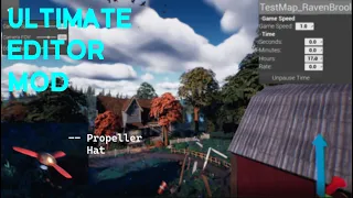 Hello Neighbor 2 DEMO | Ultimate Editor MOD ; Return Of The Propeller Hat, True Daytime